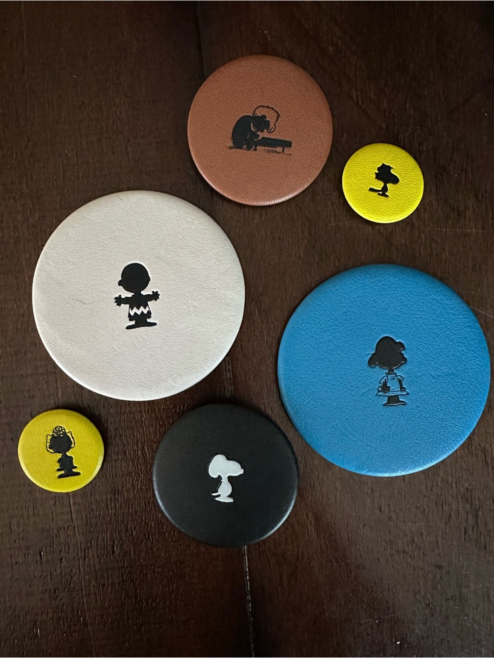 Coach x Peanuts Leather Pin Set